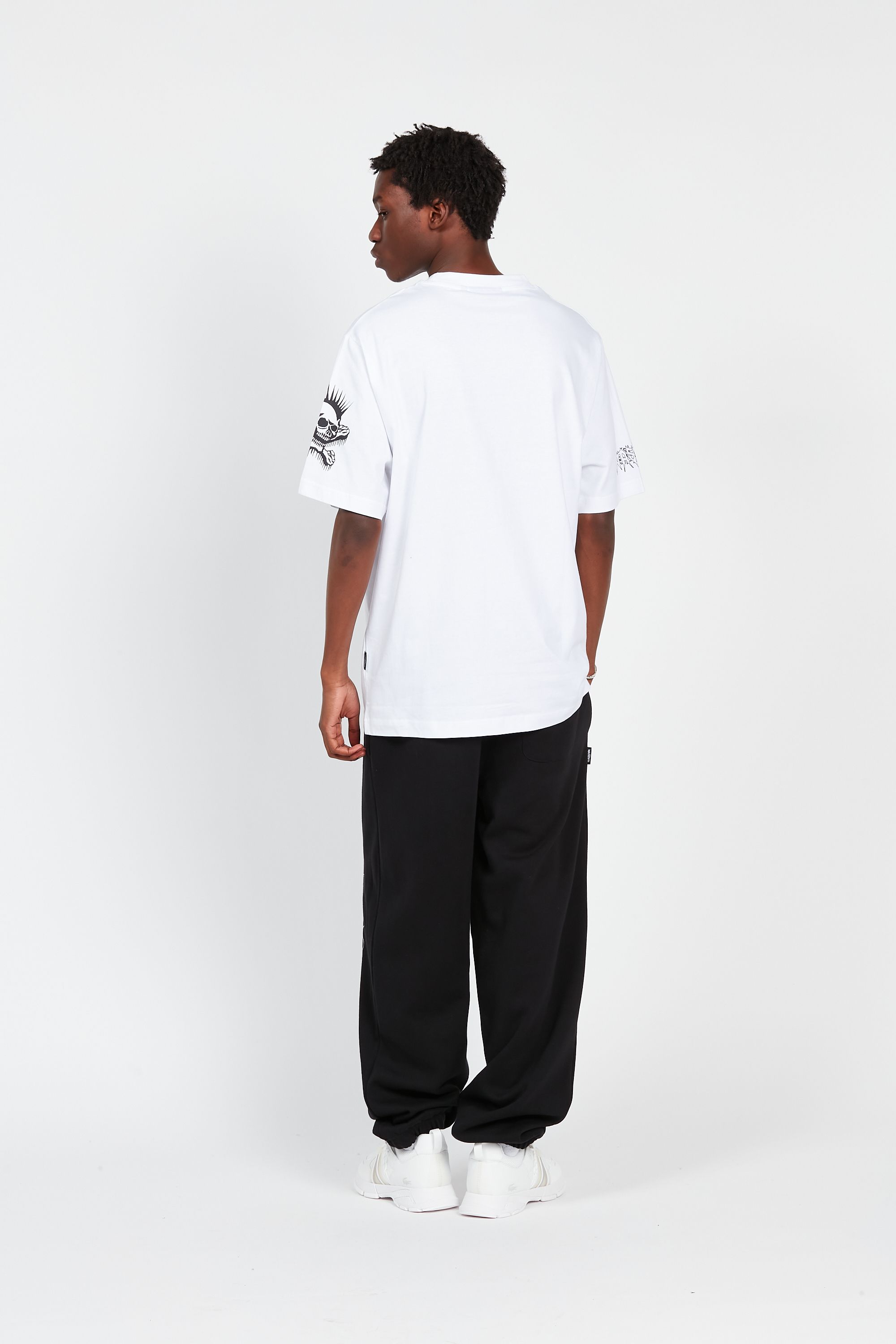 WASTED T-SHIRT EXIT Blanc