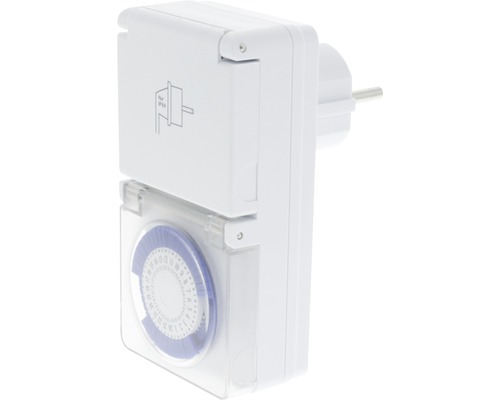 Mechanische tijdschakelaar, wit, IP44