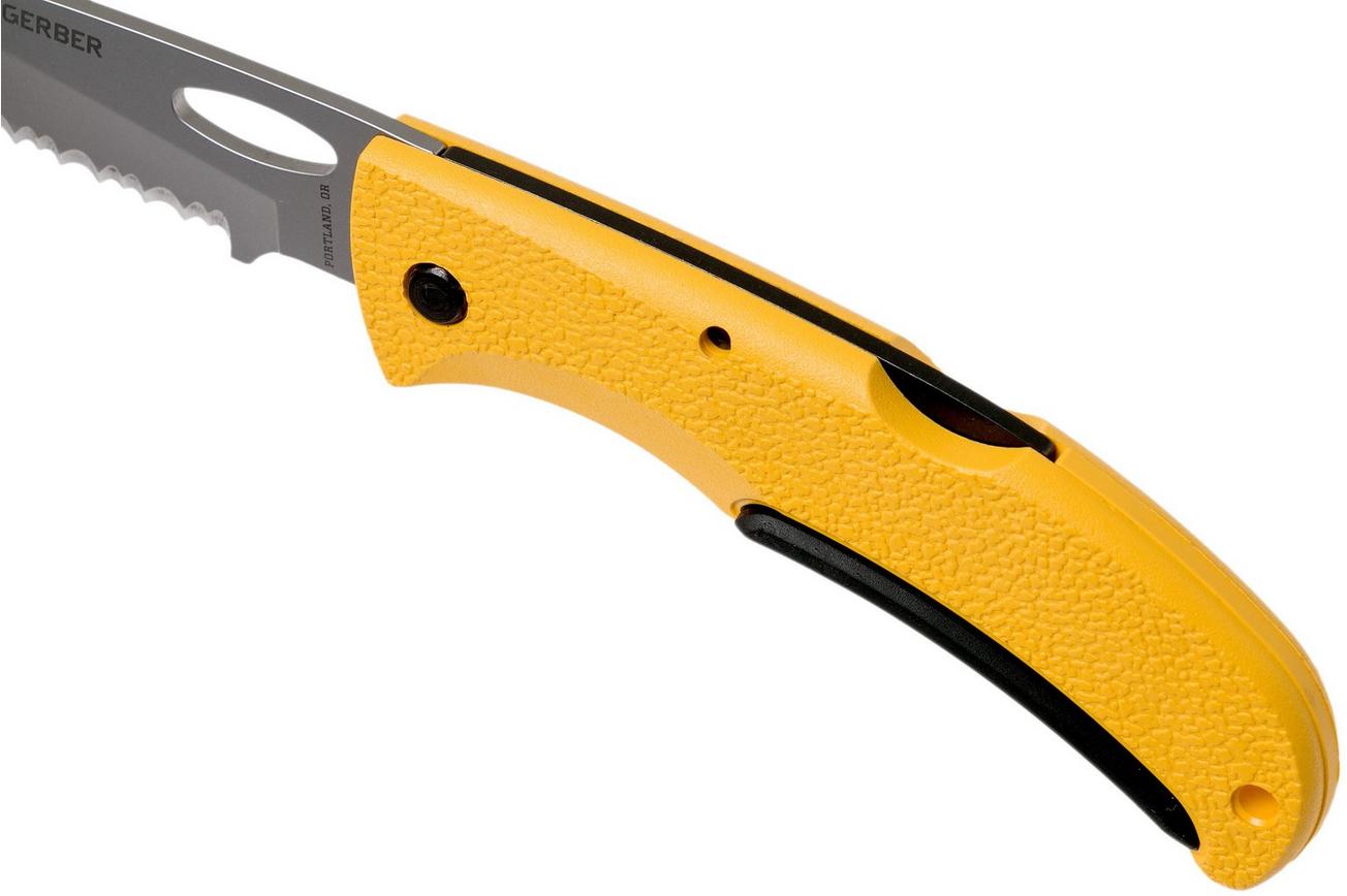 Gerber E-Z Out Rescue Yellow 6971 serrated zakmes