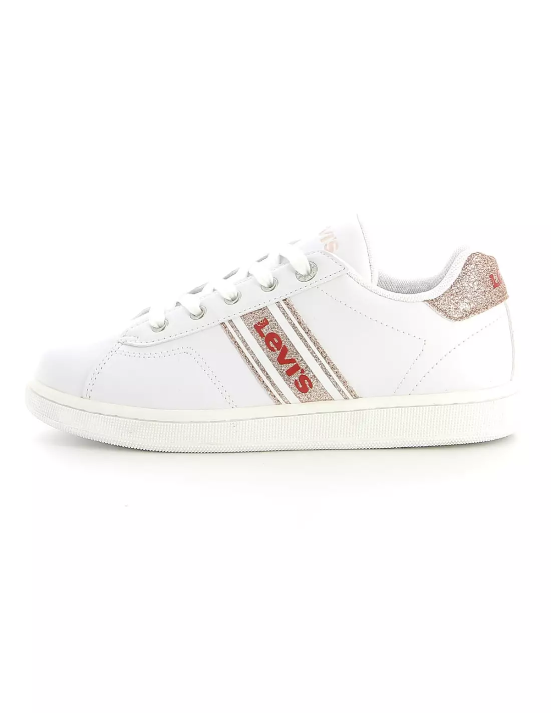 LEVIS BRANDON LACE - Baskets Blancrose