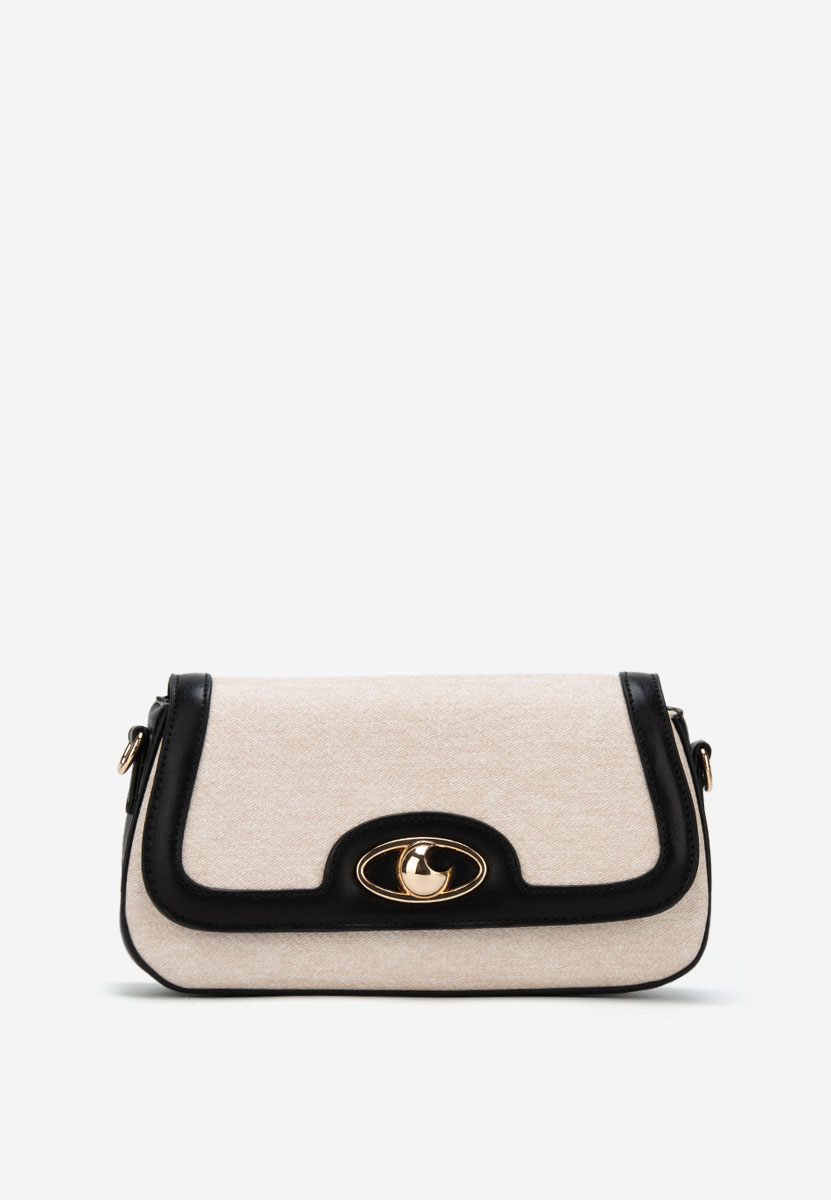 Sac bandoulière femme beige Alevia V2