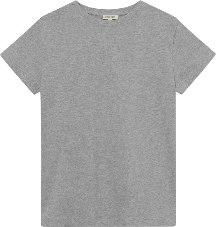 Studio Feder Freya T-shirt Grey melange