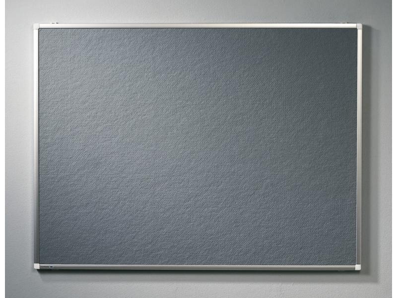 Legamaster Pinnwand Premium 90 x 120 cm, Grau Filztafel mit Aluminiumrahmen