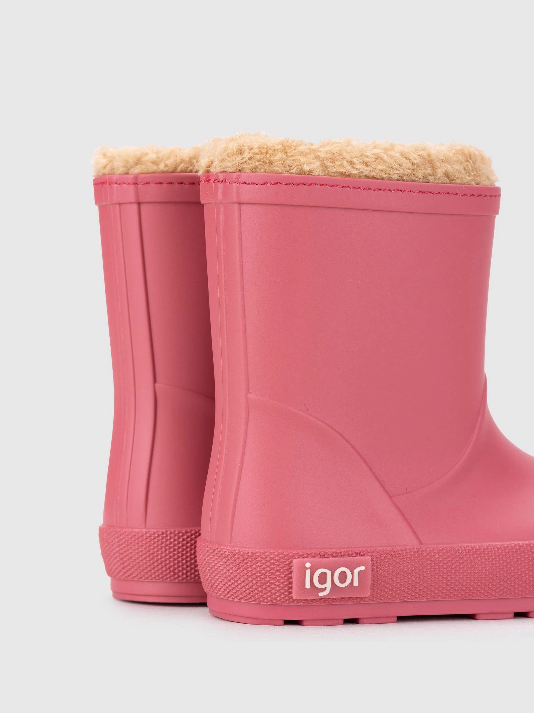 Roze - Igor Yogi nep bont gevoerde warme Laarzen