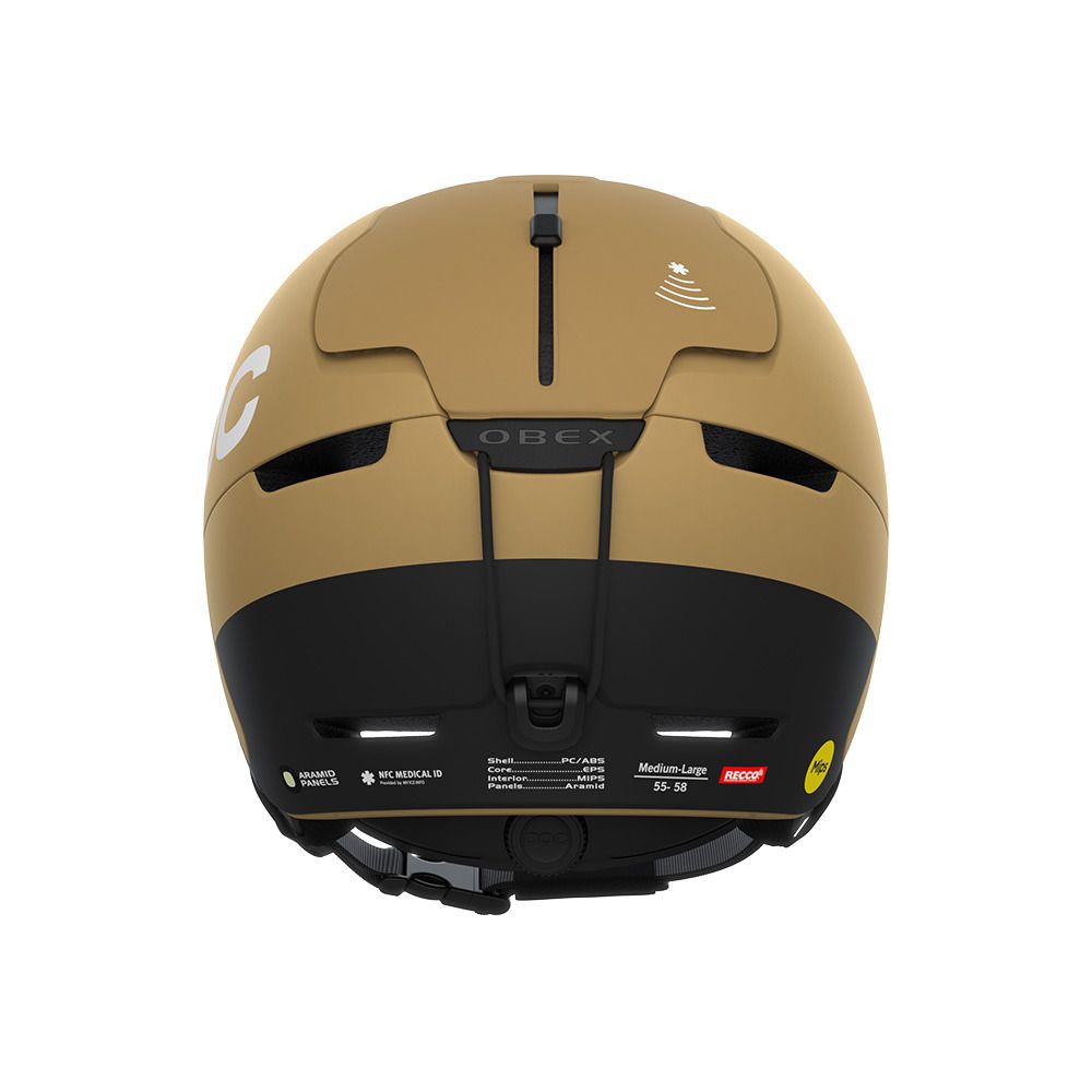 Poc OBEX BC MIPS - Casque ski aragonite brown matt