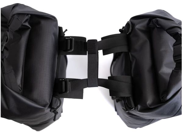 DRY-LITES Hinterradtaschen (Duo)  black  28 L
