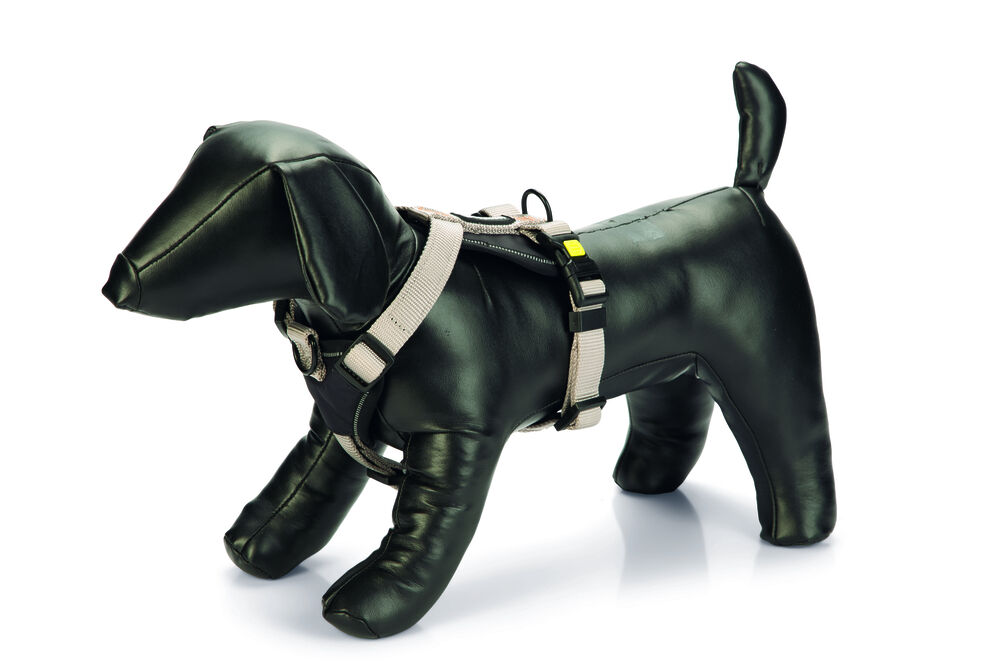 Beeztees Premium Parinca - Y-tuig Hond - grijs - 42 tot 46 cm