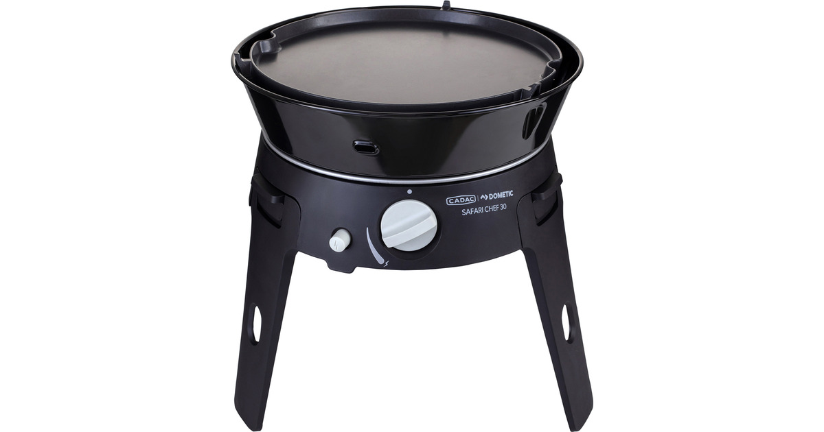 CadacSafari Chef 30 LP Deluxe gasbarbecue  (ø 30 cm)