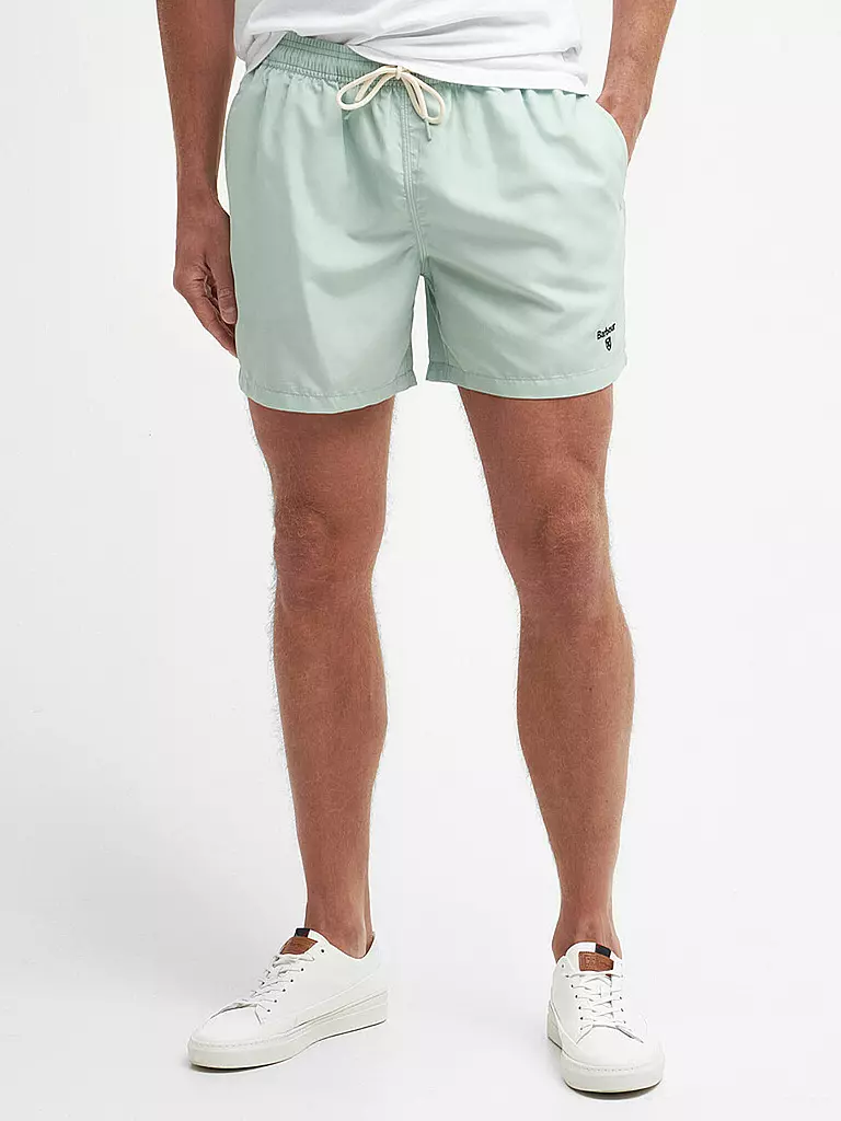 BARBOUR Badeshorts STAPLE mint