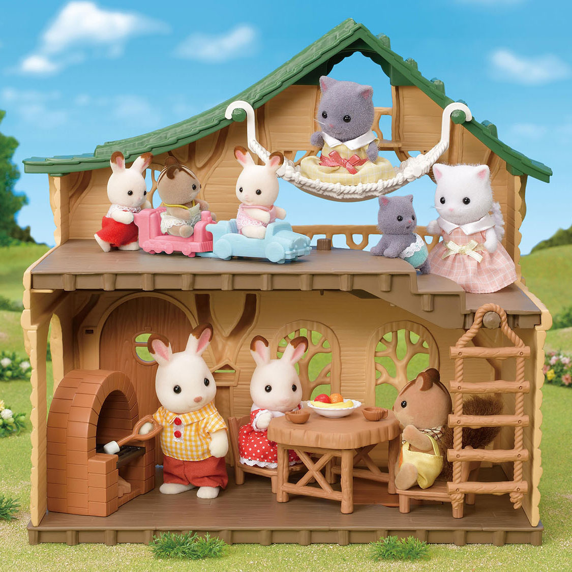 Sylvanian Families 5451 Blokhut aan het Meer
