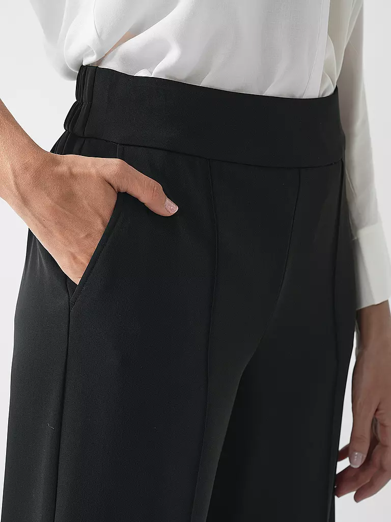 COMMA Marlenehose schwarz