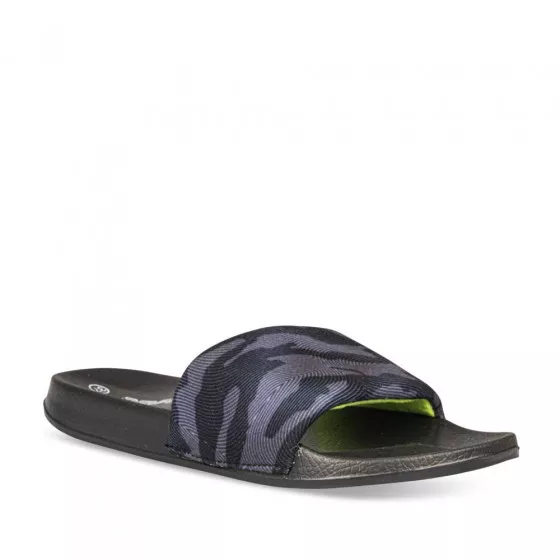 Chaussons NOIR DENIM SIDE