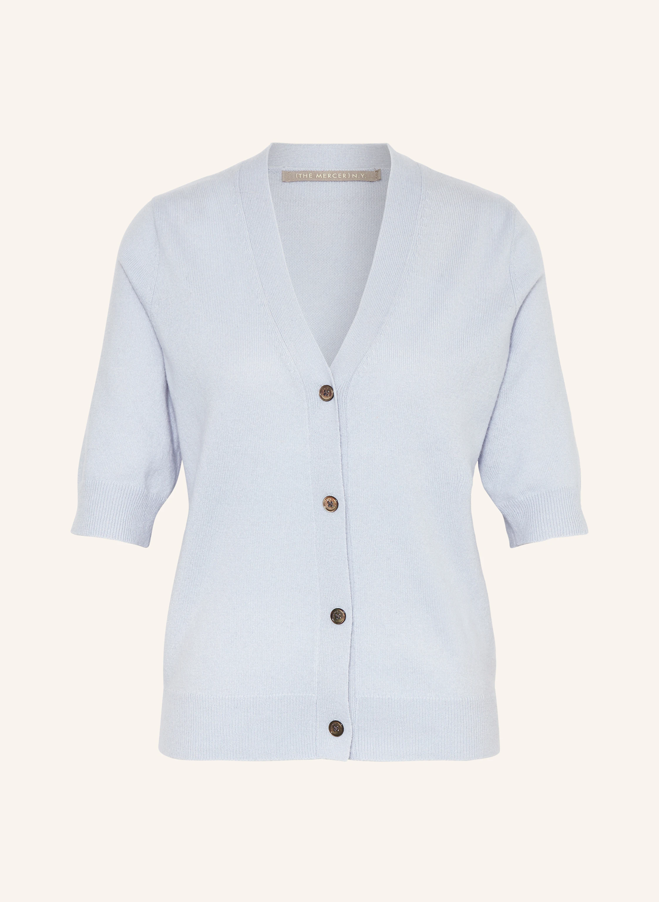 (THE MERCER) N.Y. Strickjacke aus Cashmere mit 3/4-Arm