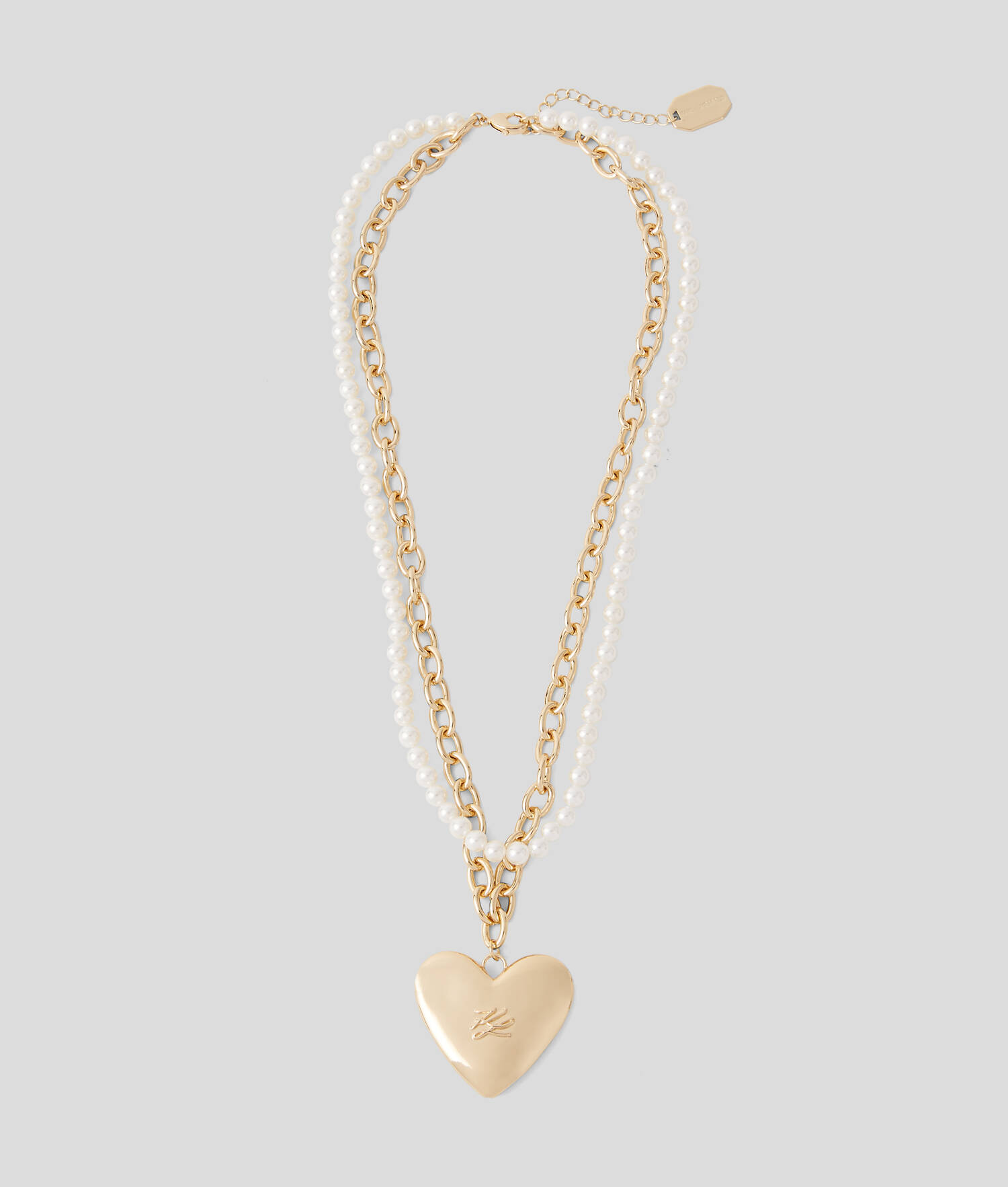 COLLIER EN PERLES K/HEART