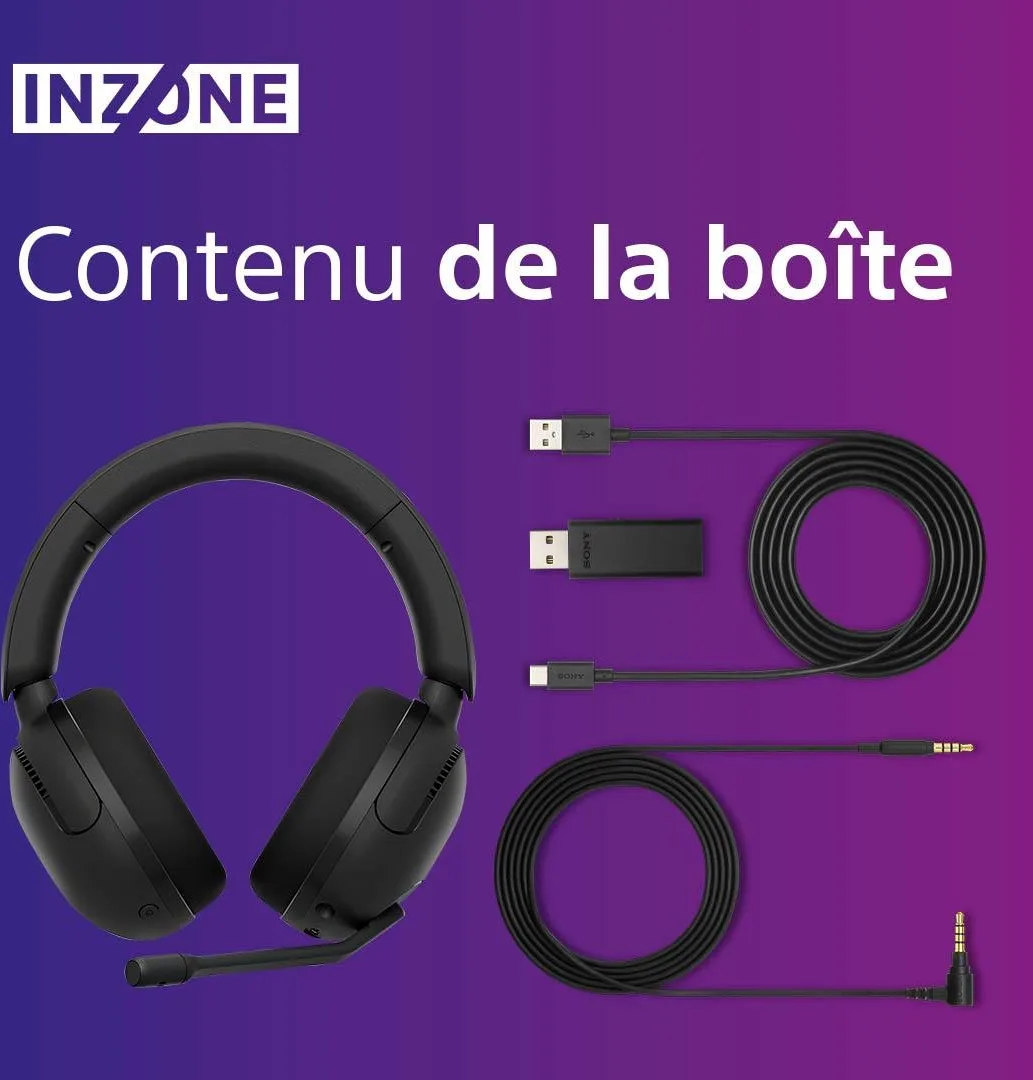 INZONE H5 Noir Casques gaming
