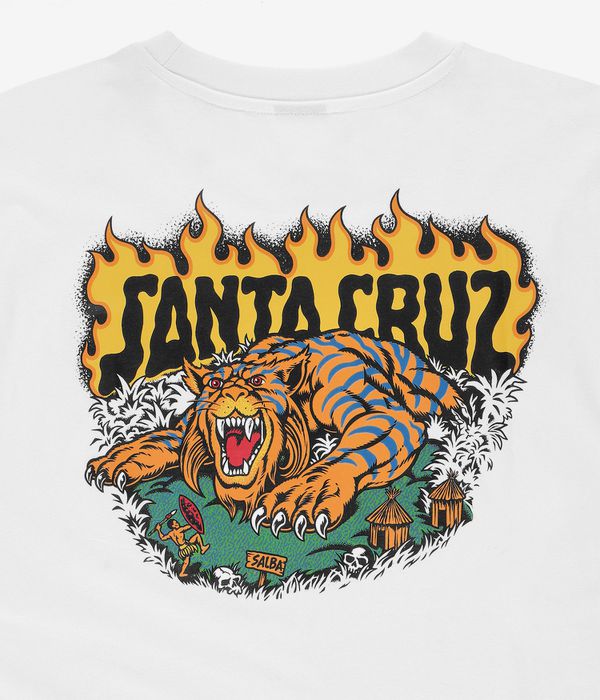 Santa Cruz Salba Tiger Redux T-Shirt (white)