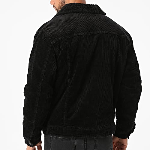 Veste A Col Mouton Louis Life Noir