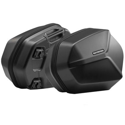 Valise SW-MOTECH AERO ABS AVEC SUPPORT (2 x 25 Litres) - Noir