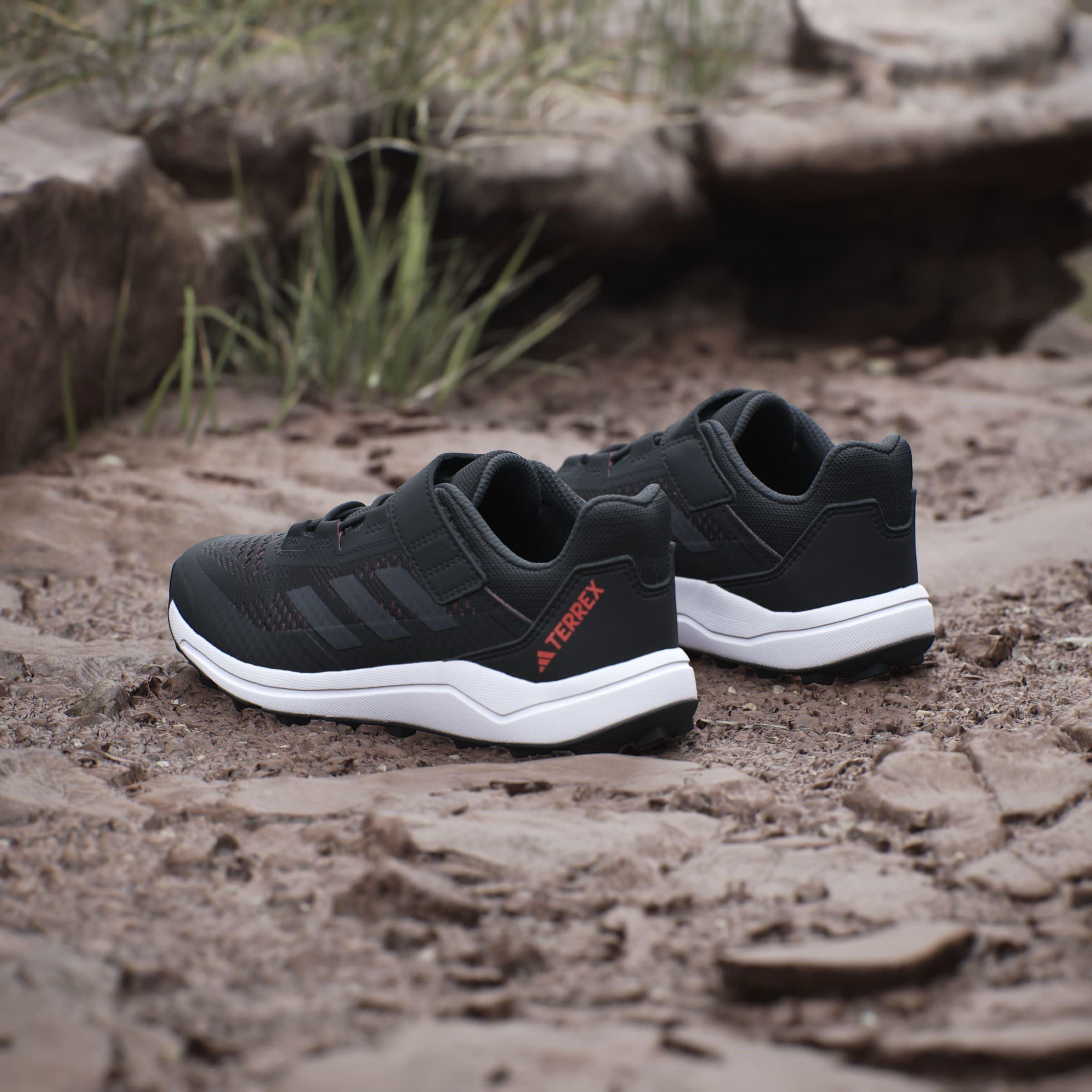 adidas Terrex Agravic Flow Hook and Loop Trail Running Shoes Juniors