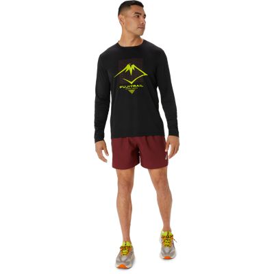 ASICSFujitrail Logo Longsleeve - schwarz