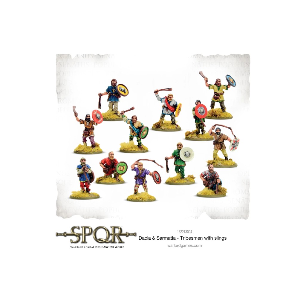 SPQR: Dacia & Sarmatia - Dacian Tribesmen with Slings