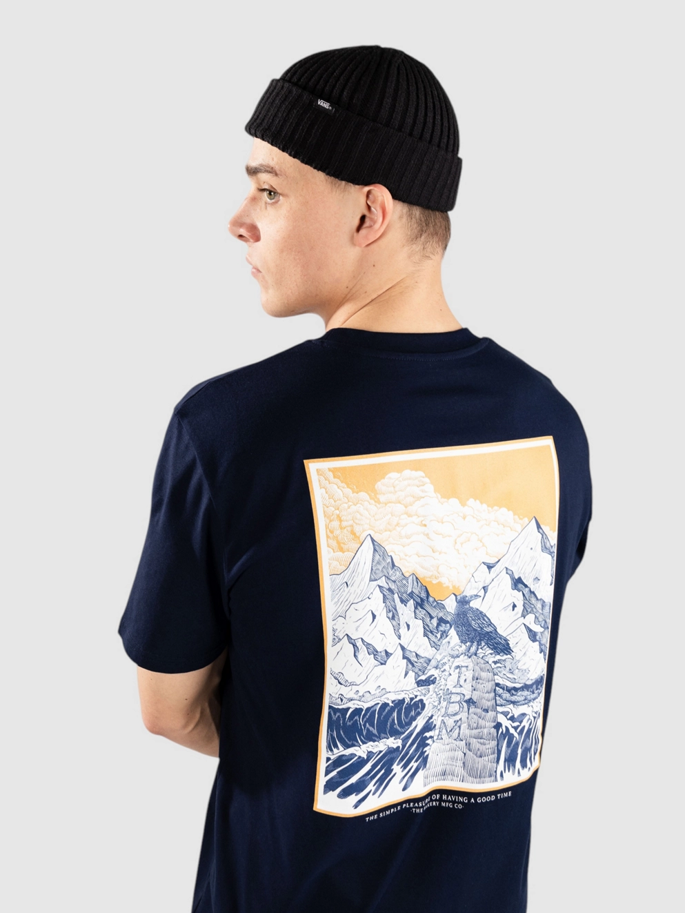 The Bakery Pleasureseum T-Shirt navy