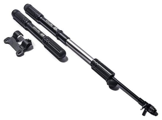 Pompe à Main Silca Pump Tattico Mini Pump Avec Kit de Montage pour Porte-Bidon