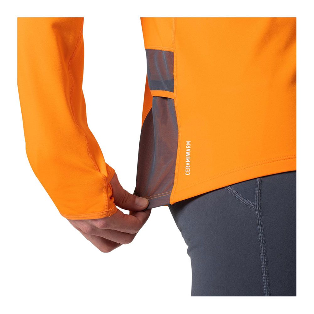 Odlo X-ALP CERAMIWARM - Sweat Homme oriole