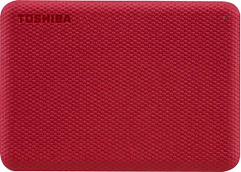 Toshiba externe HDD-Festplatte »Canvio Advance 4TB Red 2020« 2,5 4 TB Anschluss USB 3.2