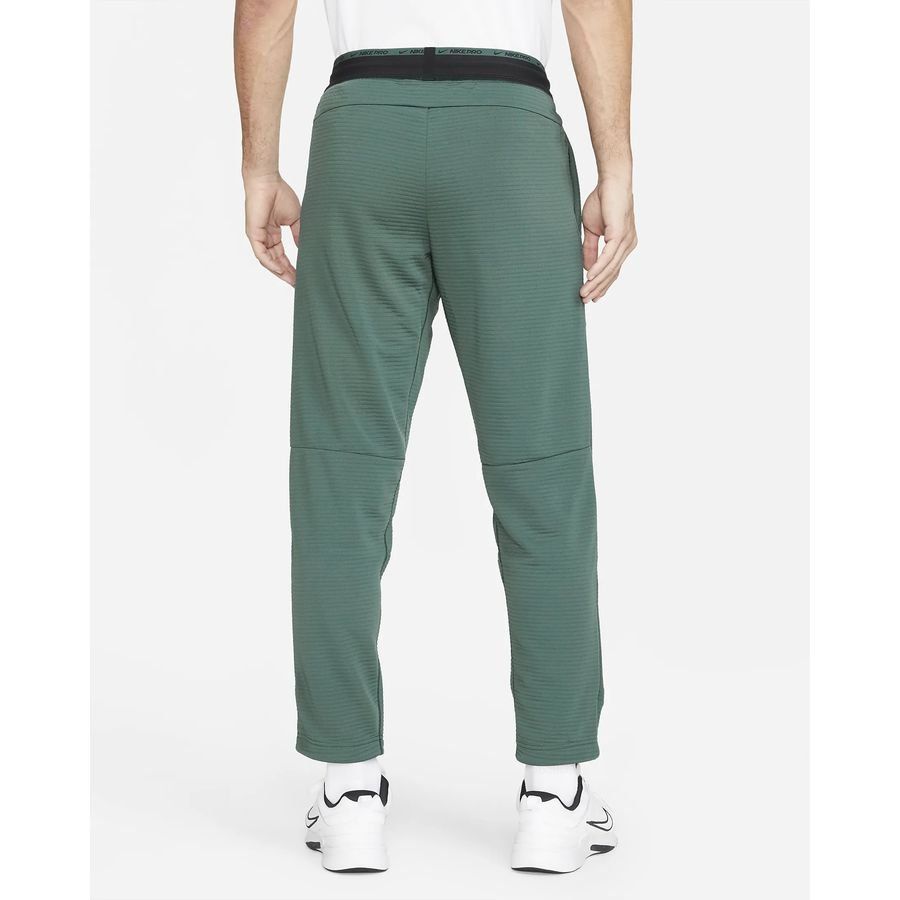 Nike Bas de Survêtement Dri-FIT Fleece - Vert/Noir