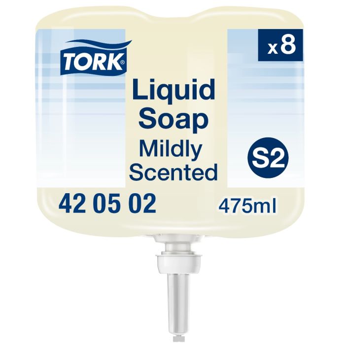 Tork 420502 8st Mini Vloeibare Zeep S2 Premium 8x475ml (420502)
