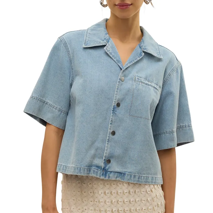 Vero Moda Mary Denim Blouse Dames