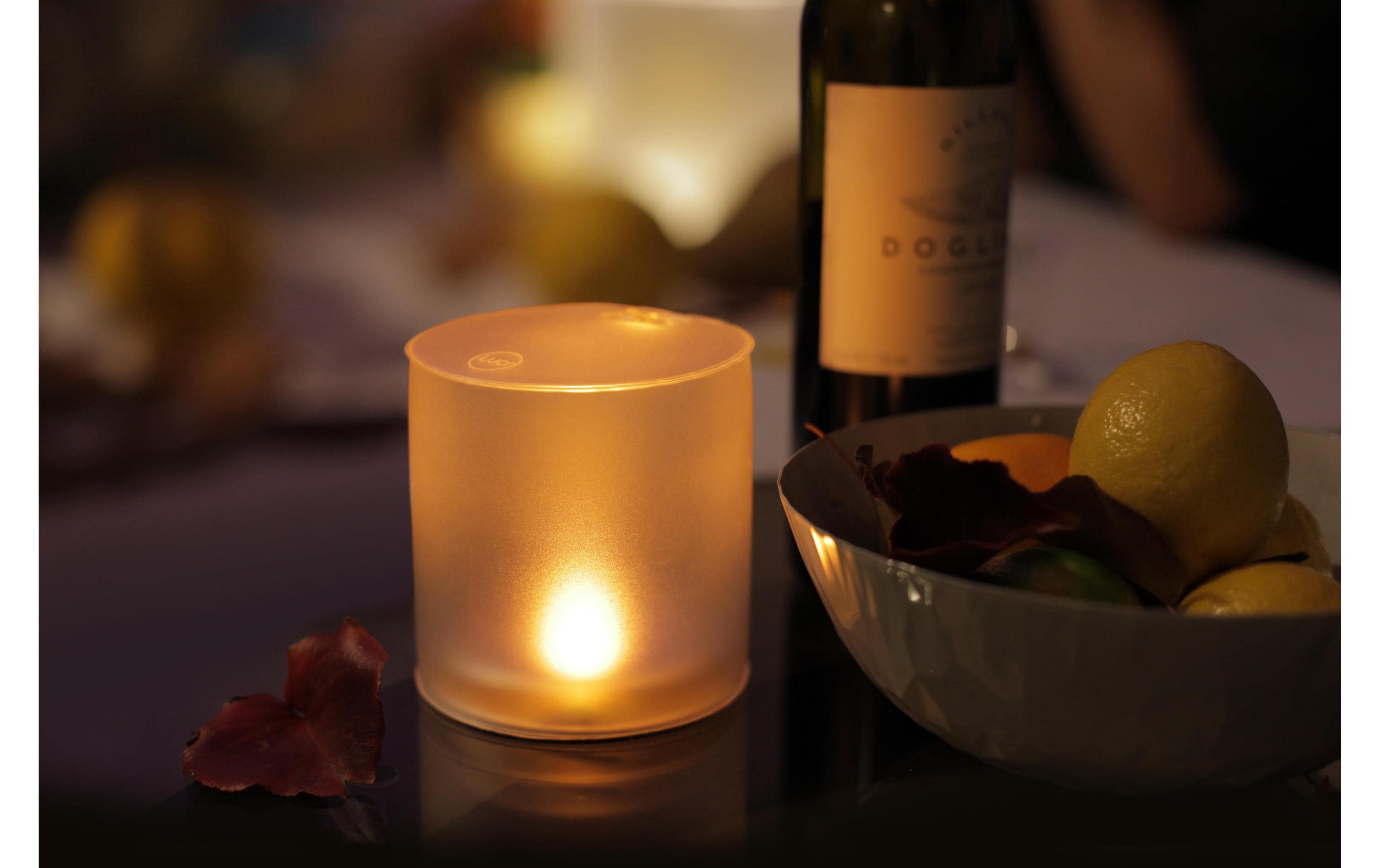 Campinglampe Solar Light CandleAufblasbare Campinglampe