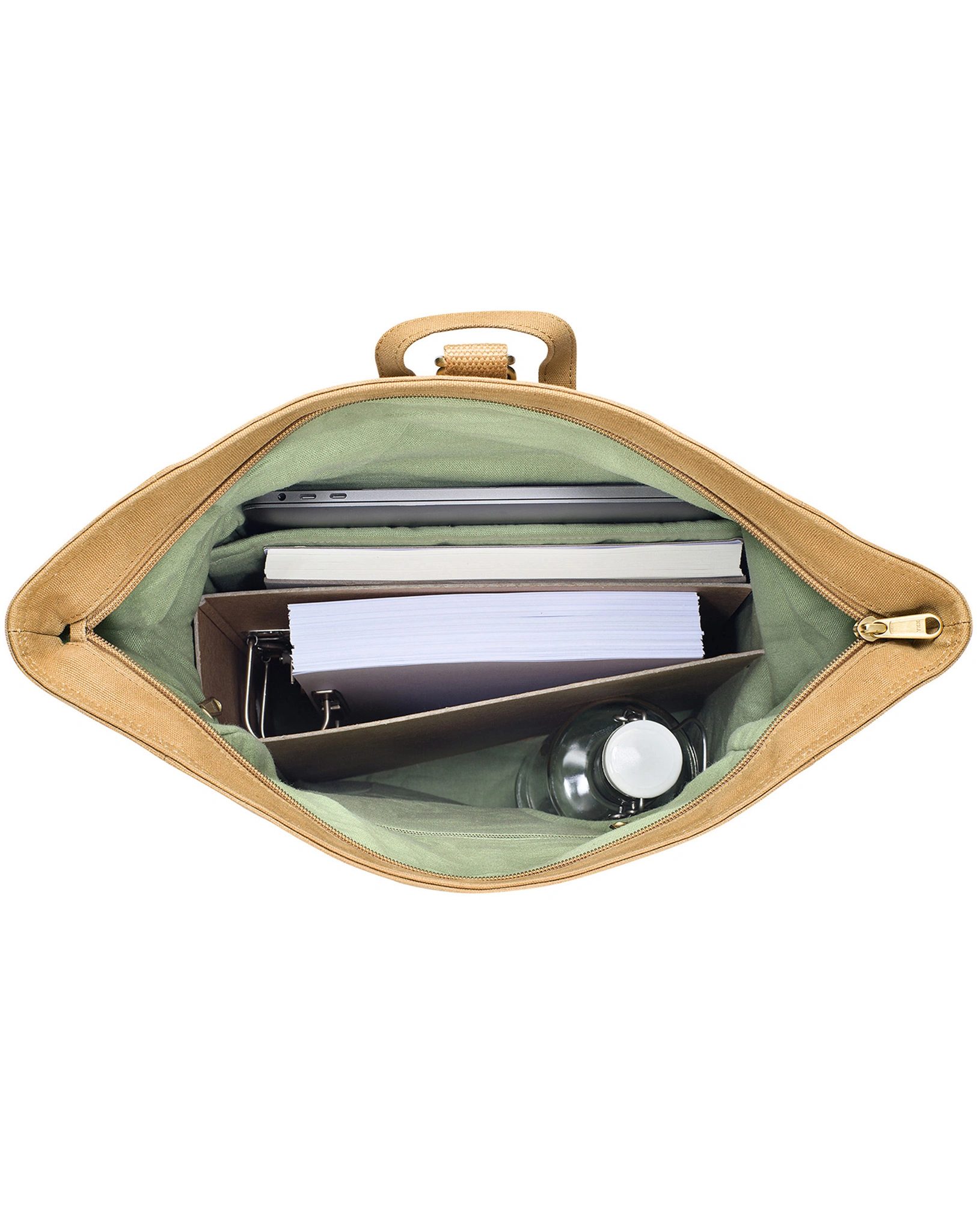 Fitz & Huxley Rolltop-Rucksack CONVEYOR 21l, vegan, macaroon
