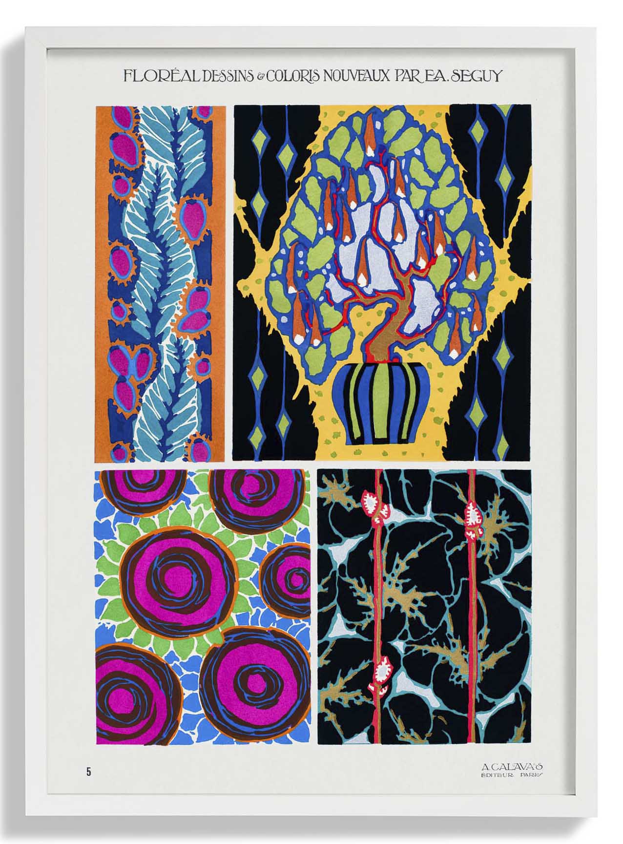 Floréal Dessins Coloris Nouveau Nr 05 von E.A. Séguy