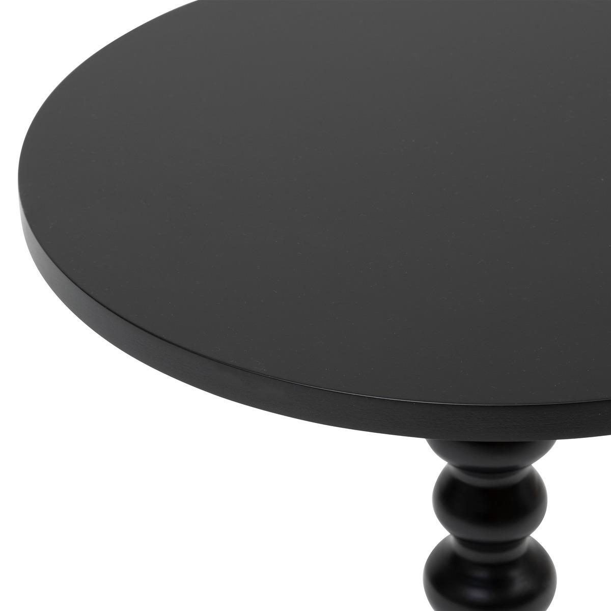 TABLE CAFE ALIX NOIR D.38CM