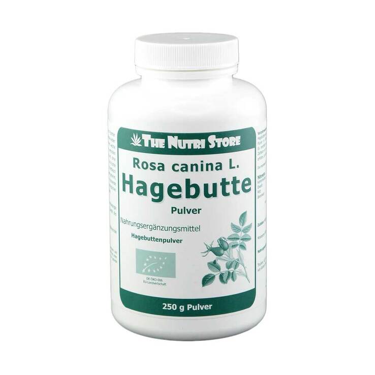 Hagebutte Rosa canina L. Pulver, 250 g