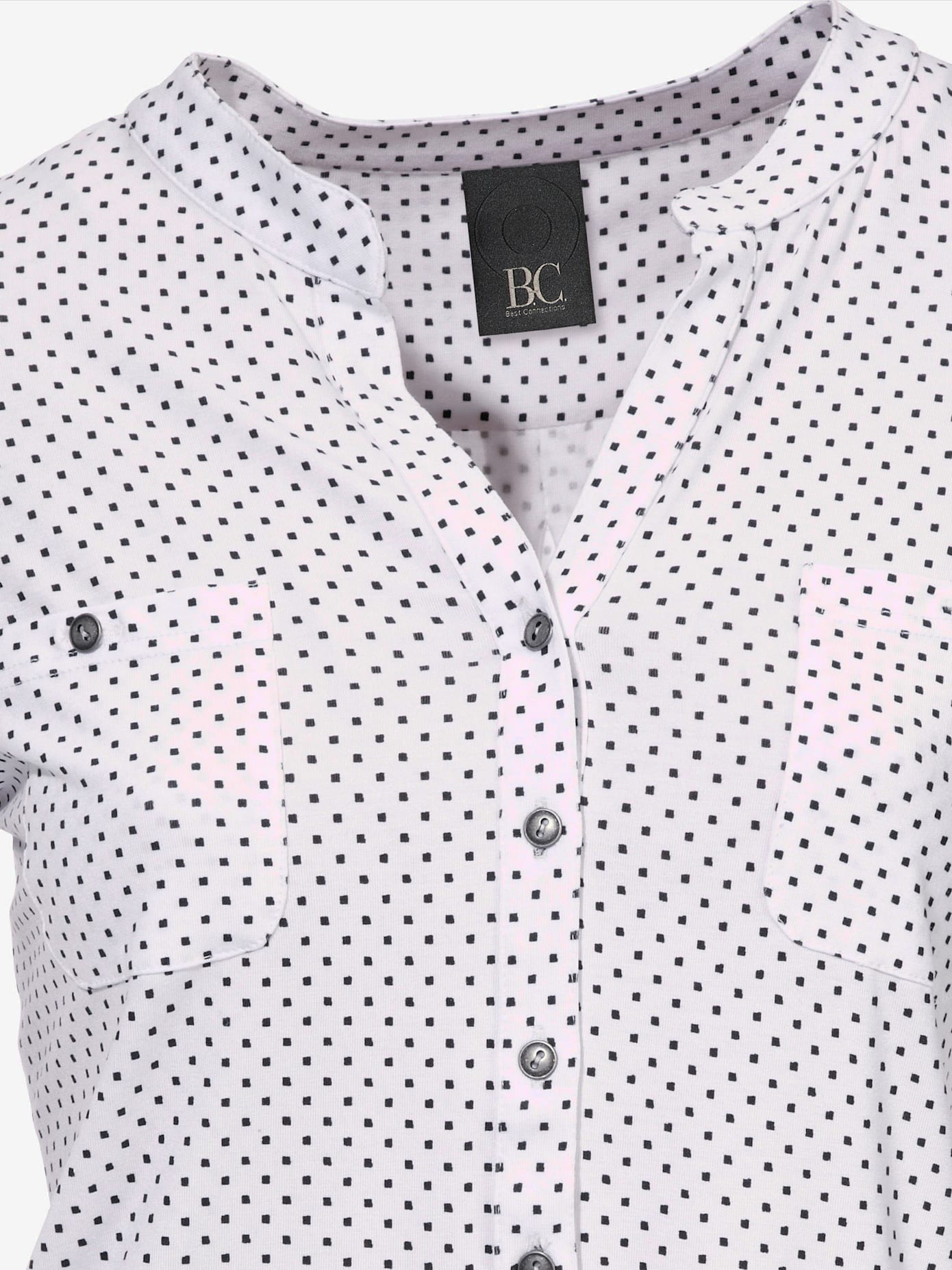 T-shirt look décontracté et moderne, poche plaquée