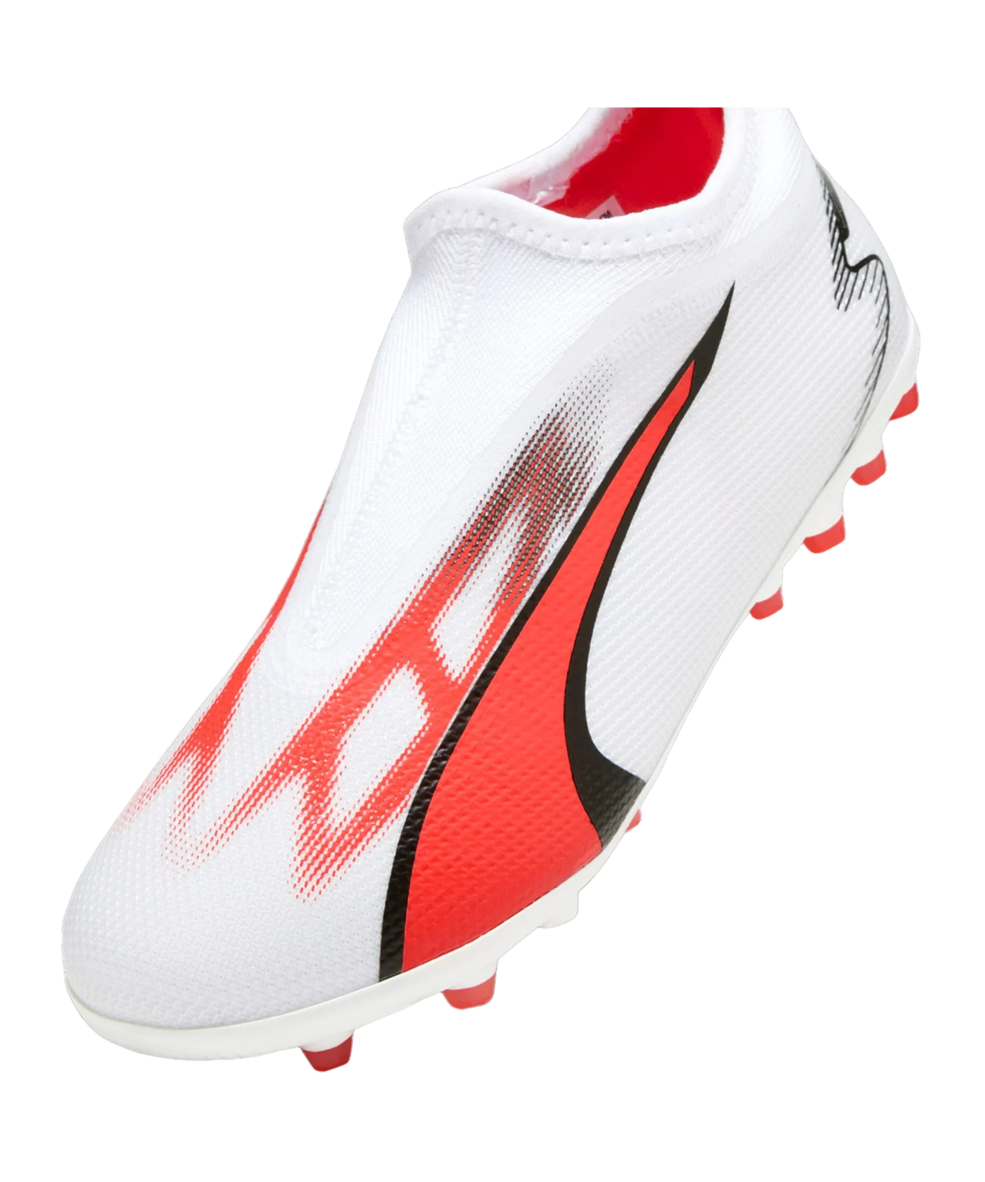 PUMA ULTRA Match LL MG Breakthrough Jr Kids Weiss Rot F01