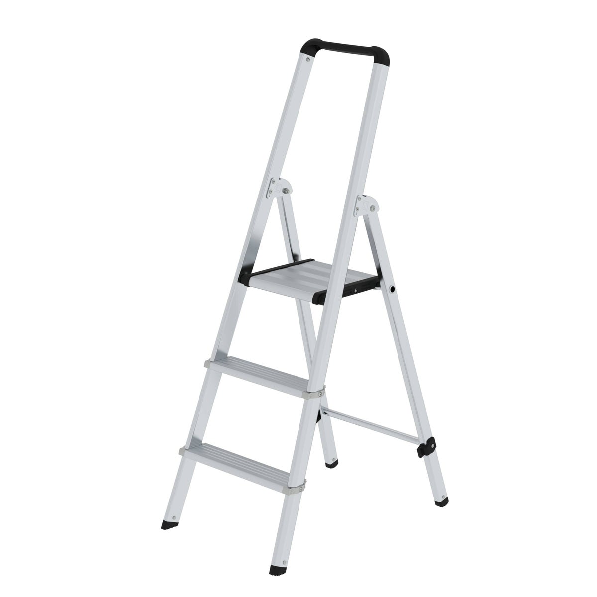 PROREGAL ML Trapladder, eenzijdig toegankelijk, 3 treden