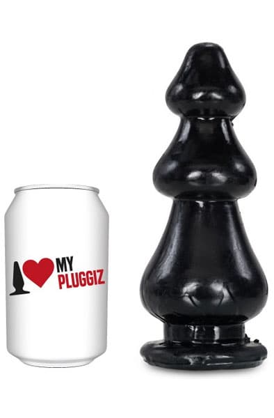Pluggiz Woody 19 cm Grovere analplugg