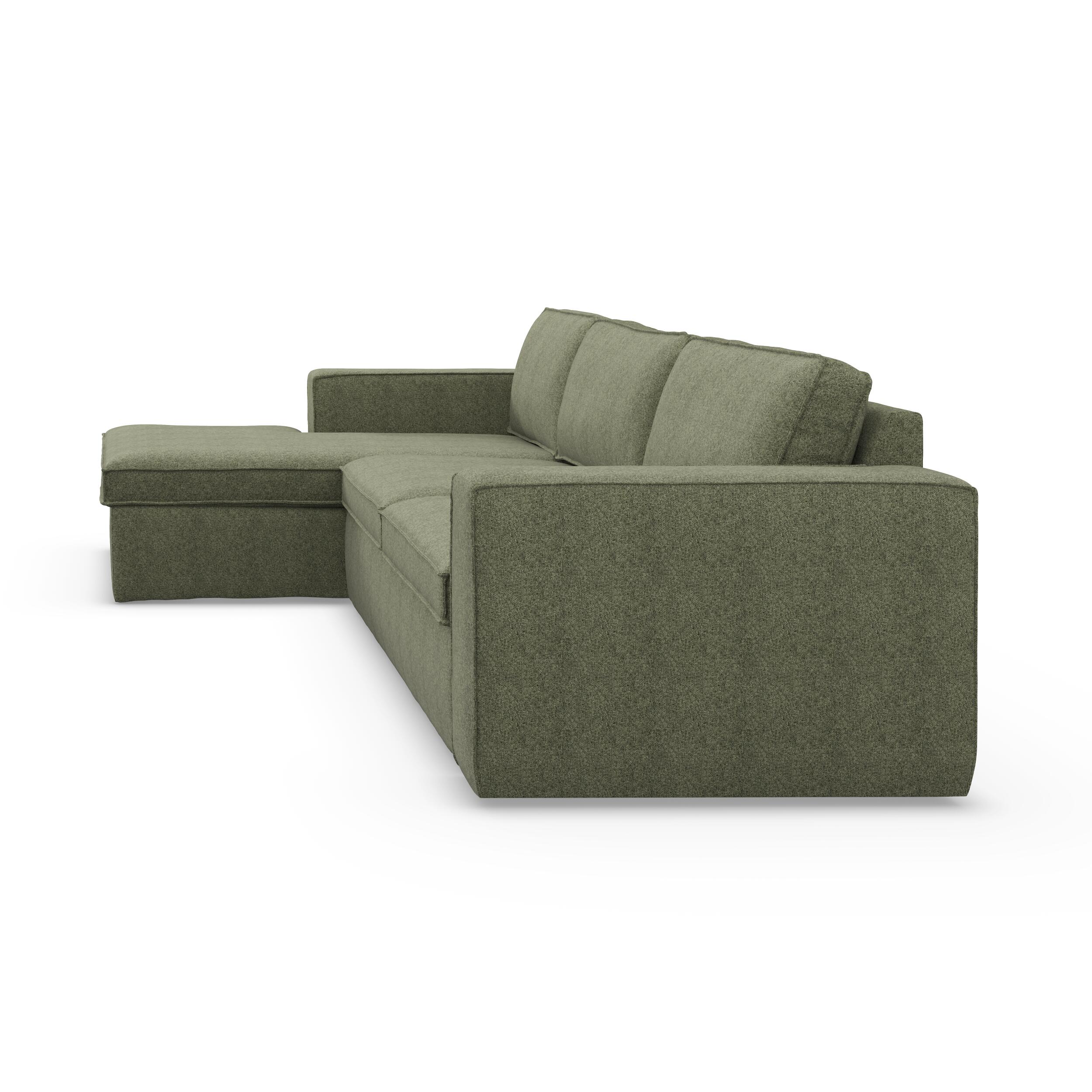 Runar venstrevendt sofa med chaiselong