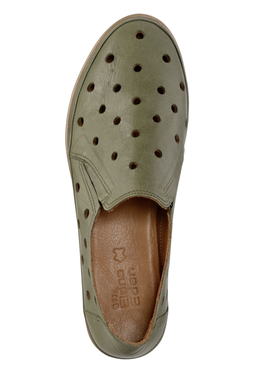 ELENA EDEN Slipper aus weichem Nappaleder mit Lochungen