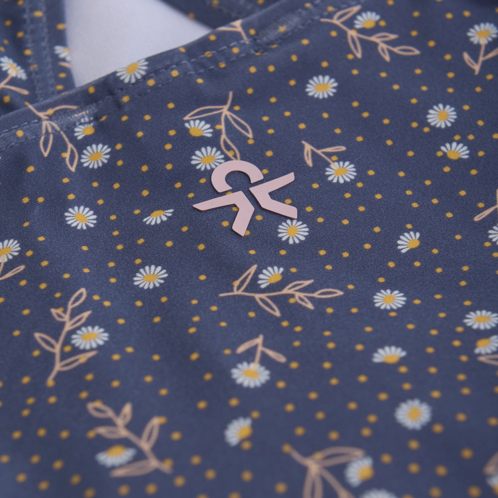 Køb Color Kids Vintage Indigo Badedragt m. Nederdel, AOP