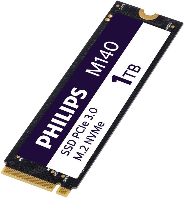 Philips - M140 - Interne SSD M.2 - NVMe PCIe Gen3 - 1 TB