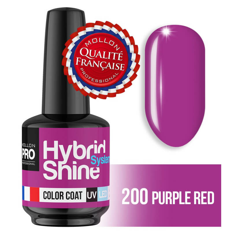 Mini Vernis Semi-Permanent Hybrid Shine Mollon Pro 8ml