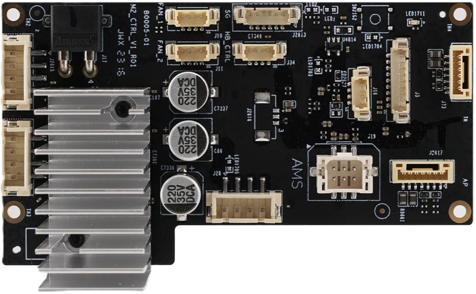Bambu Lab  MC Board, P1P, P1S    Zentrale Steuerungseinheit der Bambu Lab Drucker
