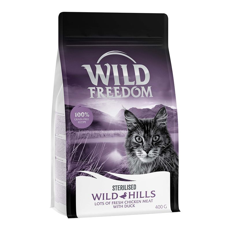 Wild Freedom Adult Wild Hills Sterilised, canard - sans céréales