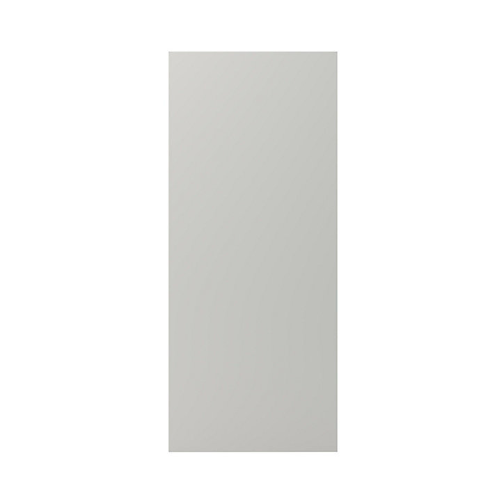 Panneau de finition 1/2 colonne GoodHome Garcinia ciment H. 135.1 cm x l. 57 cm x Ep. 18 mm