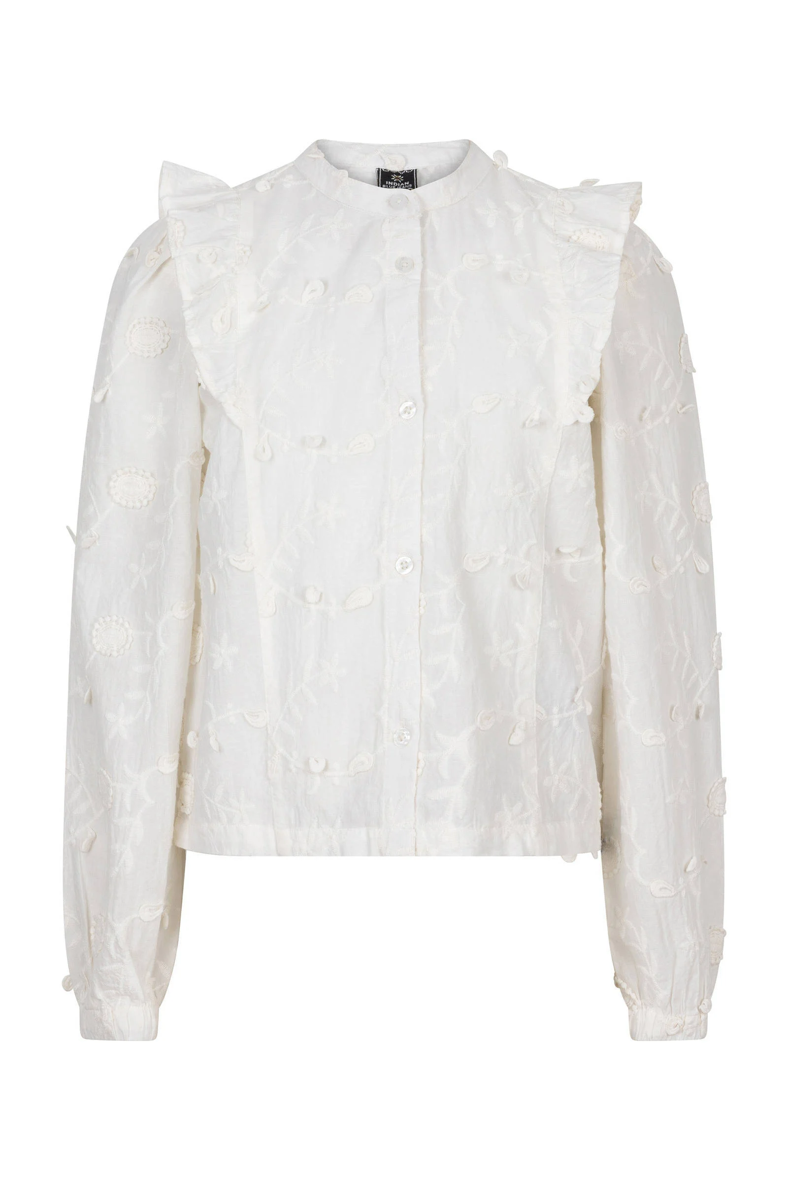 Indian Blue Jeans blouse wit